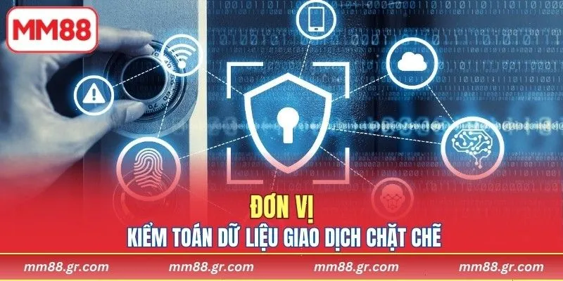 Đơn vị kiểm toán dữ liệu giao dịch tài chính chặt chẽ